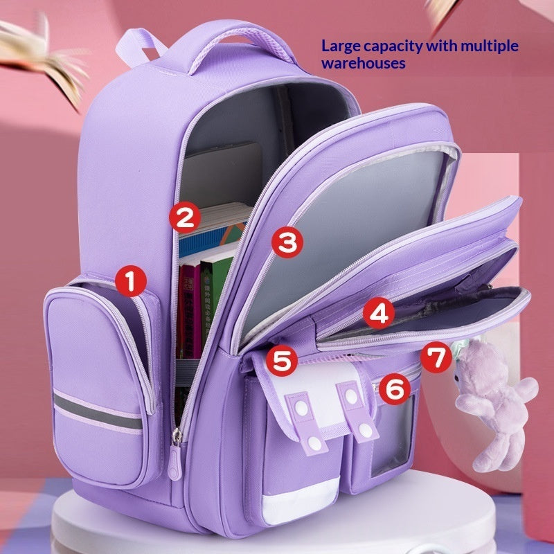 Elementary School Spine-Protecting Backpack