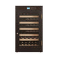 Nuvia 69-Bottle 7.6 Cu.Ft Freestanding Smart Wooden Wine Cooler With LED Touch Display (SAK24861)