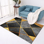 Crystal Velvet Printed Carpet Living Room