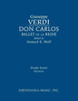 Don Carlos, Ballet de la Reine: Study score - Paperback
