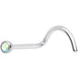 20G Aurora 2mm Grade 23 Titanium Press Fit Left Side Nose Screw
