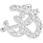 20G 1/4 Clear CZ Gem Amazing Om Nose Bone