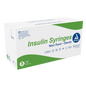Dynarex Insulin Syringe - Non-Toxic, Individual Wrapped (500 Count)