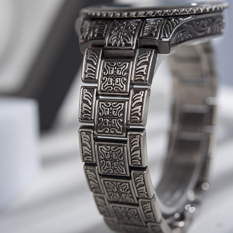 Wooden Watch Quartz Decoration