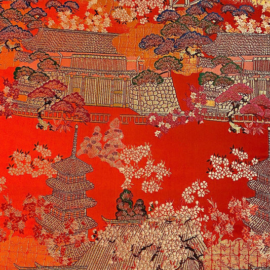 New Japanese Hefeng Brocade Fabric