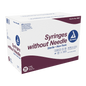 Dynarex Syringe without Needle - Non Toxic - Luer Slip, 1cc - 100ea/bx, 10bxs/cs (1000 Count)