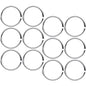 20G 5/16 Seamless Circular Ring Set of 12
