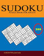 Sudoku Puzzle Book for Adults: 300 Easy to Very hard Sudoku Puzzles with Solutions paperback game suduko puzzle books for adults large print sudoko . - Paperback