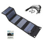Charger For Camping Trip, Solar Panel Folding Portable Power Supply