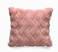 Plush Solid Color Sofa Pillowcase Living Room Cushion