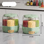 Large Food Storage Container 360 Rotating Rice Barrels Sealed Cereal Dispenser Rice Tank Grain Box Kitchen Storage Container