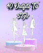 40 Outfits To Style: Create Your Fashion Style Workbook - Drawing Workbook for Teens and Adults - Fashion Design Drawings Outfits - Paperback