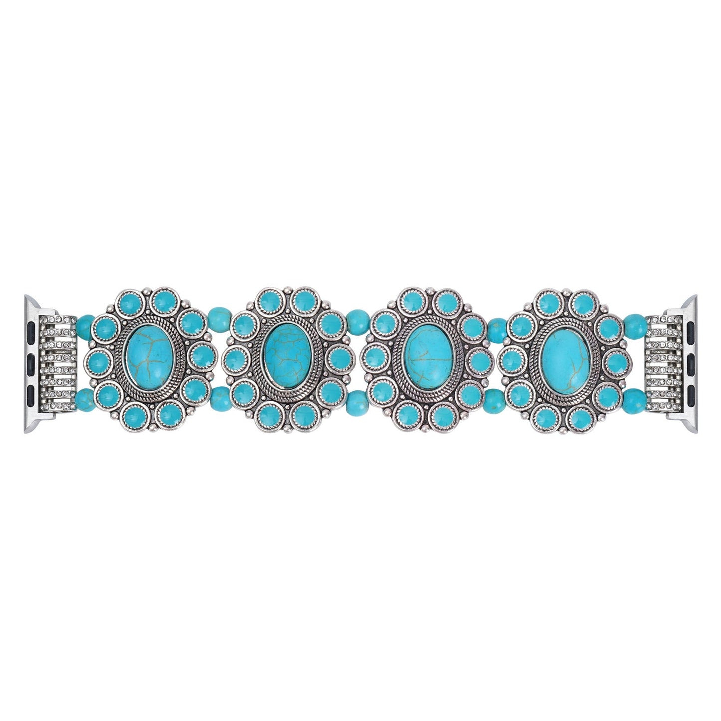 Bohemian-style Beaded Watch Strap