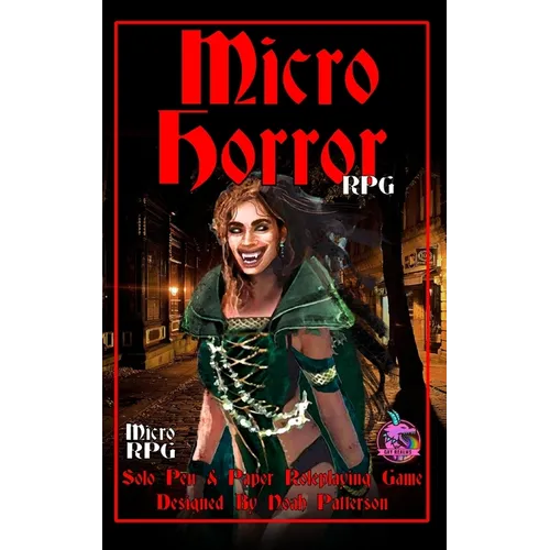 Micro Horror RPG: Solo Pen & Paper Roleplaying Game - Paperback