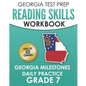 GEORGIA TEST PREP Reading Skills Workbook Georgia Milestones Daily Practice Grade 7: Preparation for the Georgia Milestones English Language Arts Test - Paperback