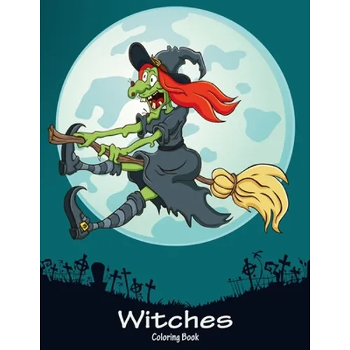 Witches Coloring Book 1 - Paperback