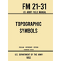 Topographic Symbols - FM 21-31 US Army Field Manual (1952 Civilian Reference Edition): Unabridged Handbook on Over 200 Symbols for Map Reading and Lan - Hardcover