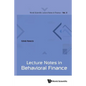 Lecture Notes in Behavioral Finance - Paperback