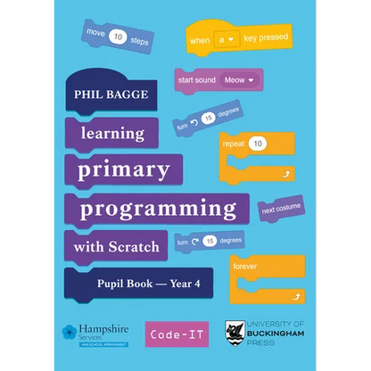 Teaching Primary Programming with Scratch Pupil Book Year 4 - Paperback