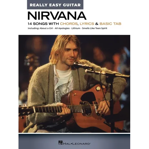Nirvana - Really Easy Guitar: 14 Songs with Chords, Lyrics & Basic Tab - Paperback