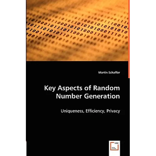 Key Aspects of Random Number Generation - Paperback