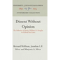 Dissent Without Opinion - Hardcover