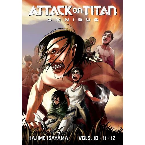 Attack on Titan Omnibus 4 (Vol. 10-12) - Paperback