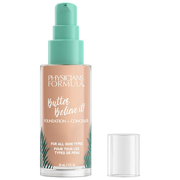 Physicians Formula Butter Believe It. Foundation and Concealer - Long-Lasting, Multifunctional Makeup Product for Flawless Coverage