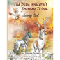 The Blue Unicorn's Journey To Osm Coloring Book - Paperback