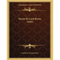 Poems By Lord Byron (1816) - Paperback
