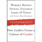 Transparency: How Leaders Create a Culture of Candor - Paperback