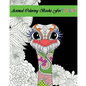 Animal Coloring Books For Teens: Stress Relieving Animal Designs - Paperback