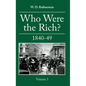 Who Were the Rich?: 1840-1849 - Hardcover