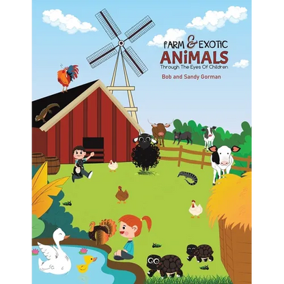 Farm and Exotic Animals through the Eyes of Children - Paperback