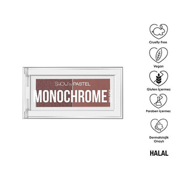 Show by Pastel Monochrome Duo Eyeshadow Palette - Cruelty-Free Eyeshadow