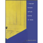 I Never Knew What Time It Was - Paperback