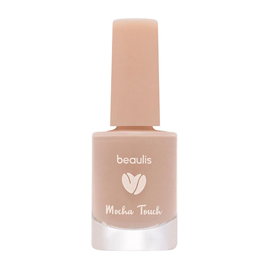 Beaulis Mocha Nail Polish 138 Cannoli Cream Nail Polish: Long-Lasting, Trendy Brown Nail Enamel for a Sophisticated Look