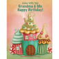 Color With Me! Grandma & Me Happy Birthday! - Paperback