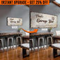 Upgrade Your 'Garage Bar' (Style 3) Canvas To 24x48 Inches