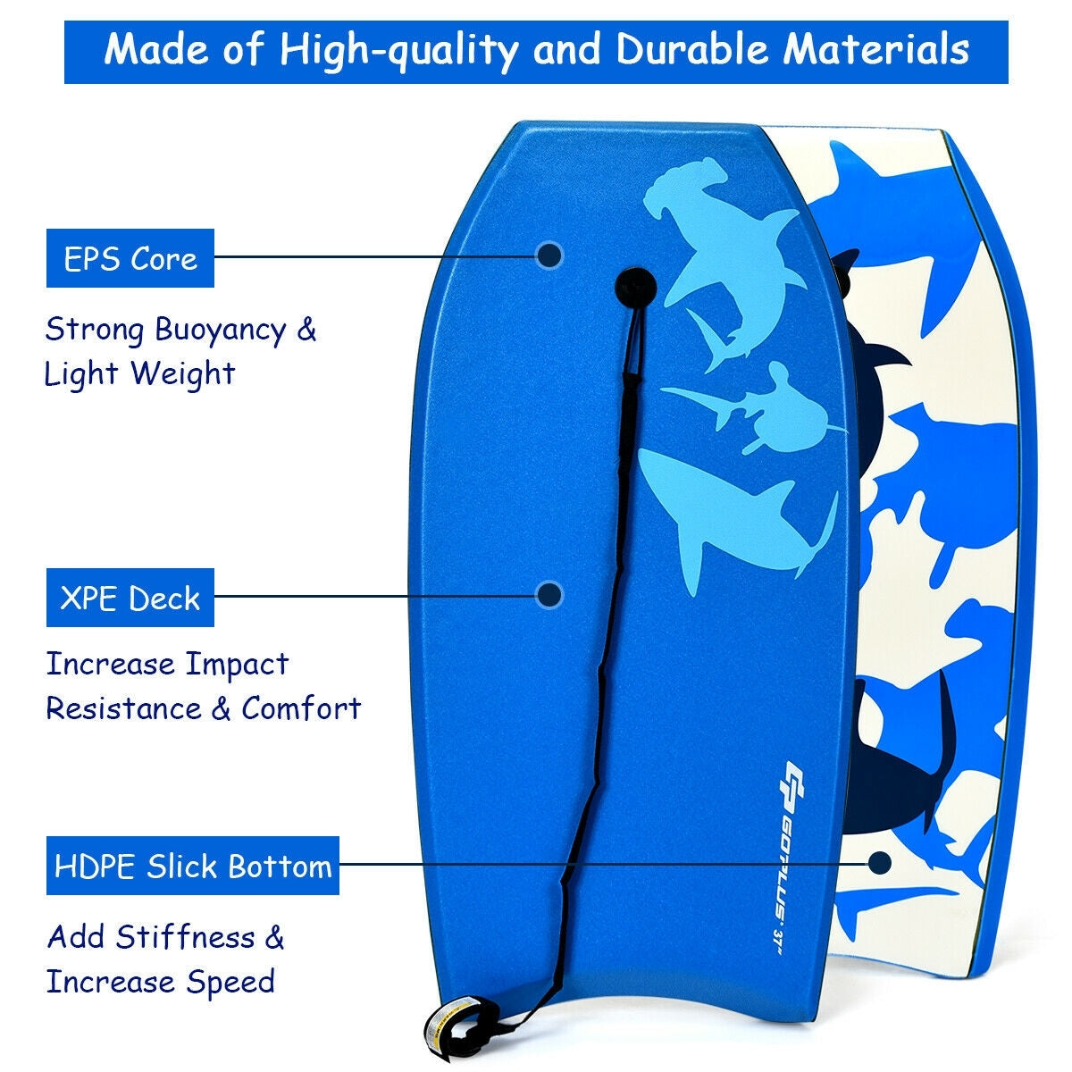 Super Bodyboard Surfing with EPS Core Boarding