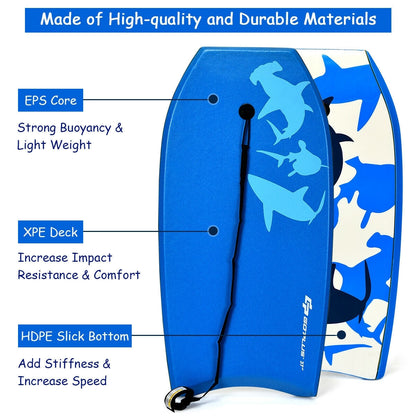 Super Bodyboard Surfing with EPS Core Boarding