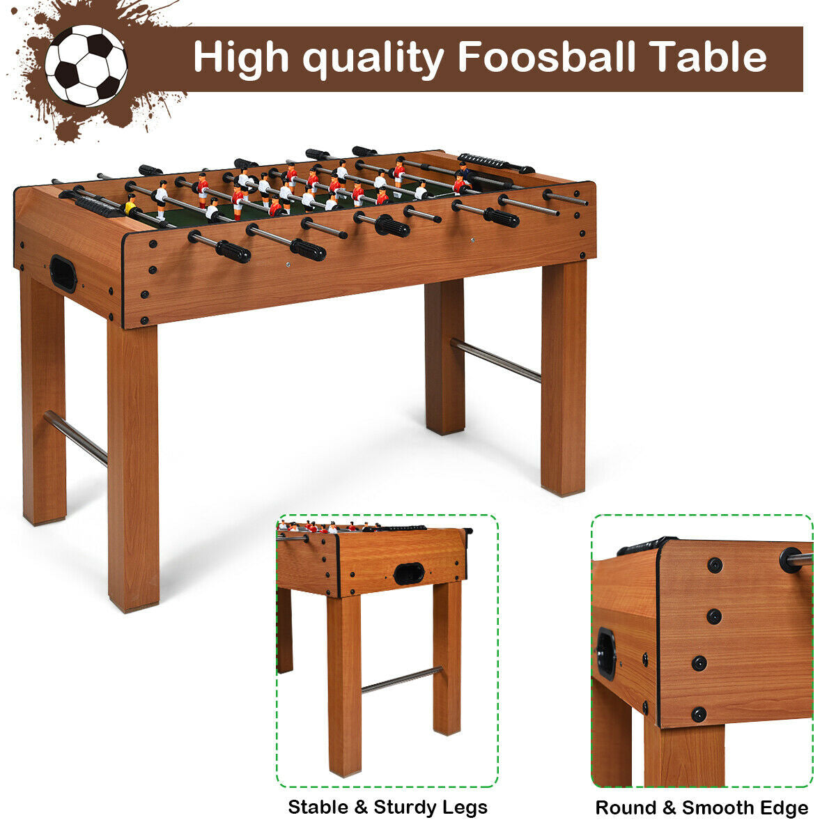 48 Inch Competition Game Foosball Table