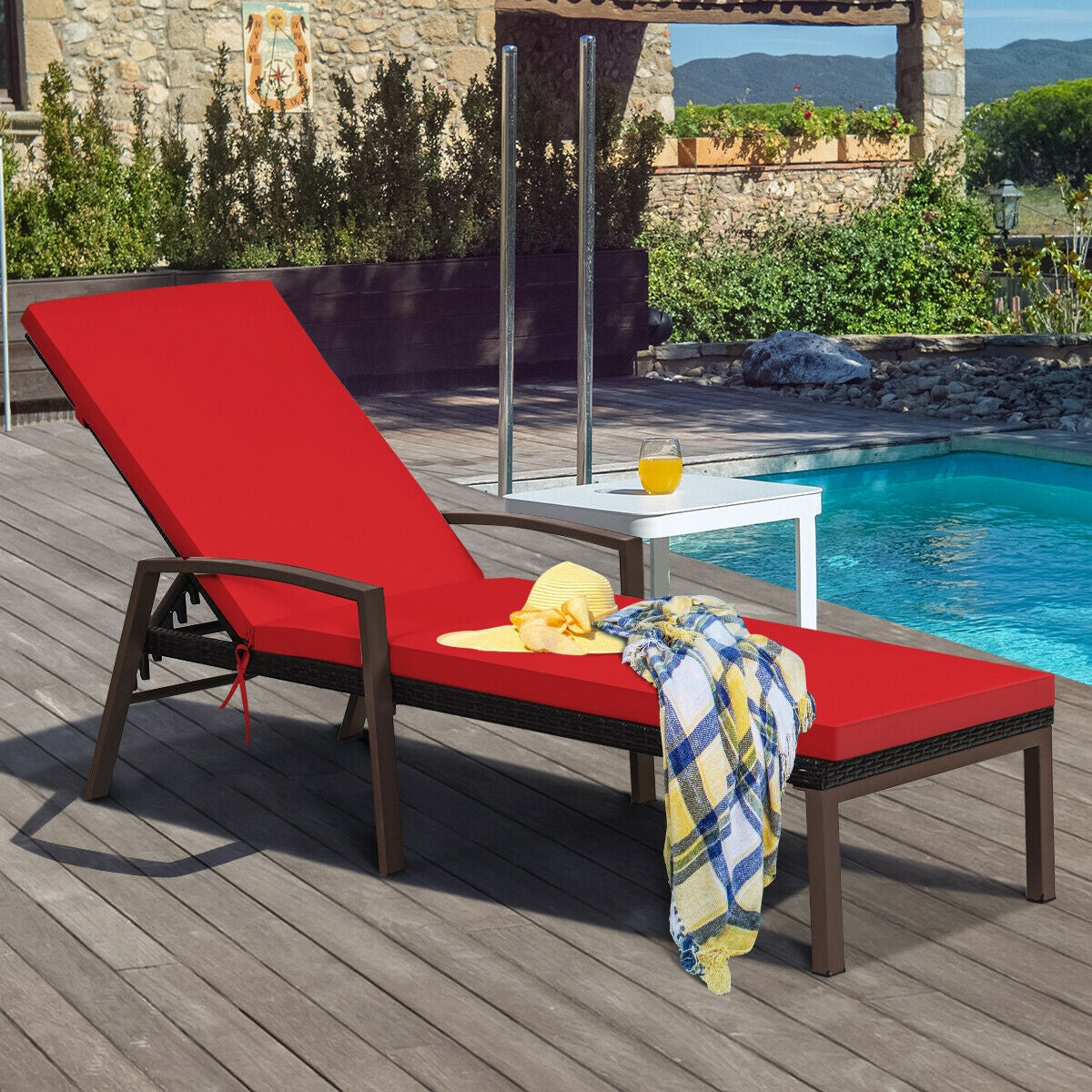 2 Pieces Patio Rattan