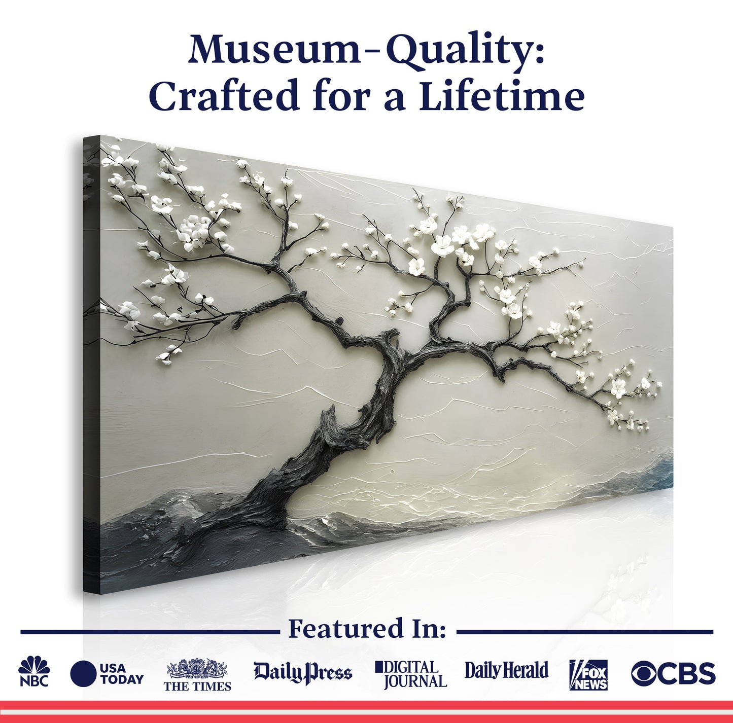 Silent Blossom Wall Art