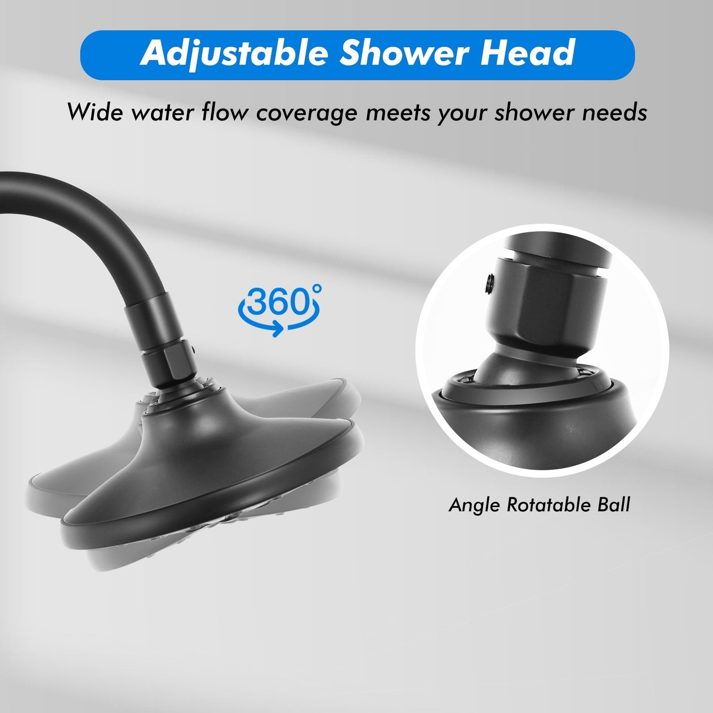 High Pressure Combo Handheld Shower Head