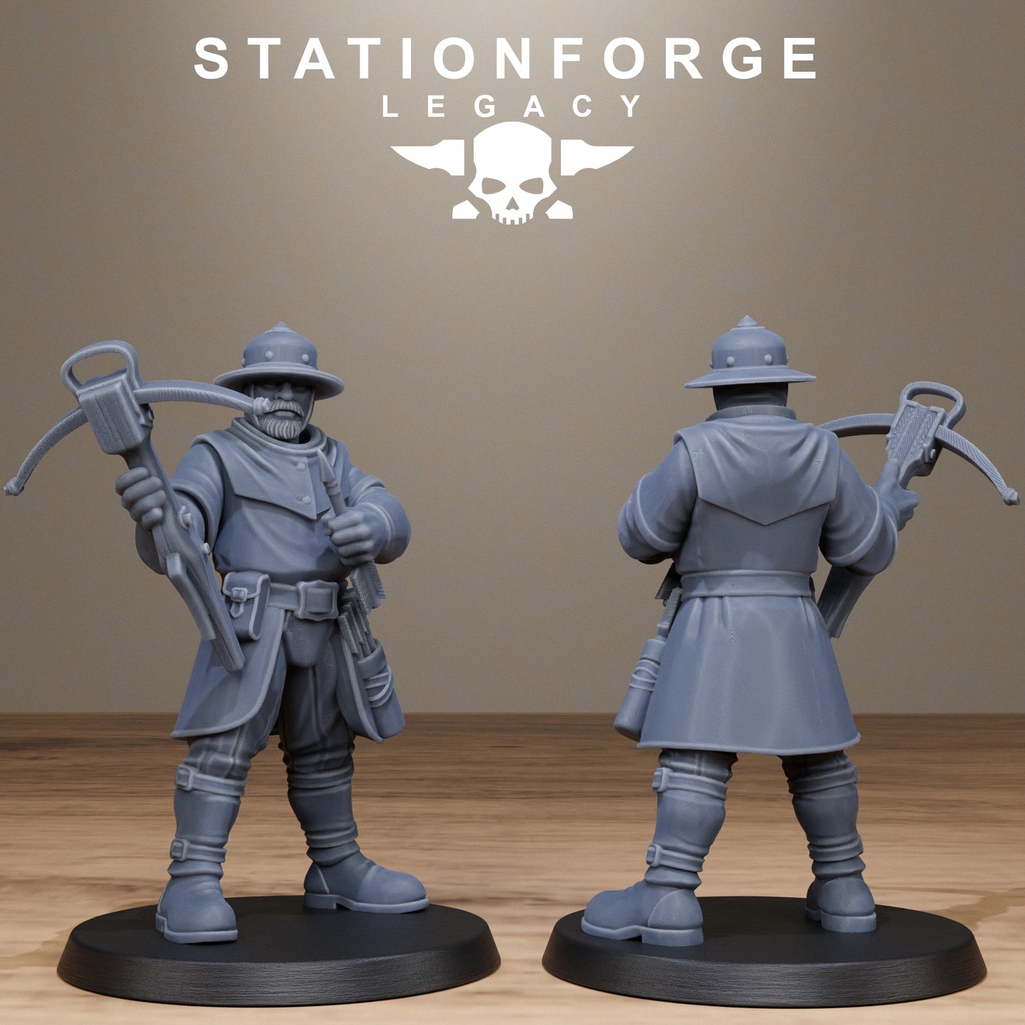 3D Printed Thorncrest Hunters by StationForge Miniatures