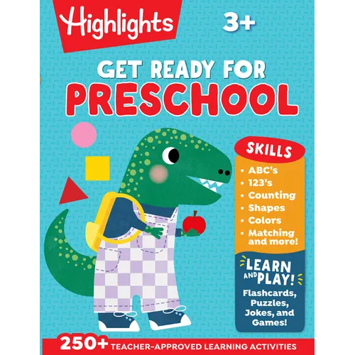 Get Ready for Preschool: Early Learning Activity Book for Ages 2-4, Learning Activities Featuring Games, Puzzles, & More (Highlights Big Fun Activity - Paperback