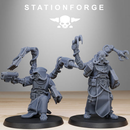 3D Printed Scavenger Monks by StationForge Miniatures