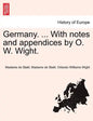 Germany. ... With notes and appendices by O. W. Wight. - Paperback