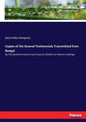Copies of the Several Testimonials Transmitted from Bengal: By the Governor General and Council, Relative to Warren Hastings - Paperback
